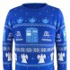 Un pull de No�l Bleu Tardis