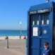 Un TARDIS en Lego sur les plages de Sydney