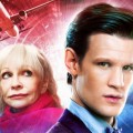 Le 11�me Docteur avec  Jo Jones, River Song et les Anges...