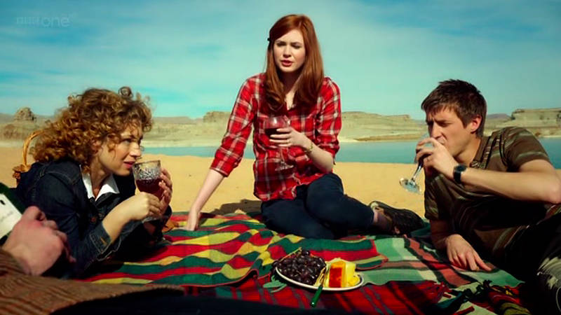 doctor who River Amy et Rory