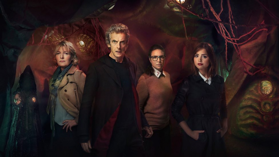 Le Docteur, Clara, Kate Stewart et Osgood