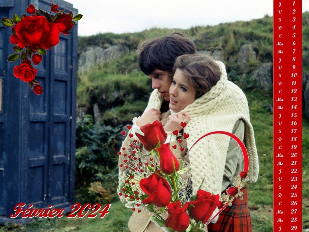 Doctor Who Hypnoweb : Calendrier février 2024 Jamie et Victoria
