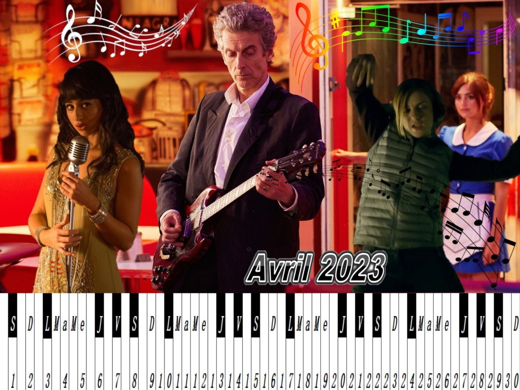 Doctor Who Calendrier Avril 2023 : La playlist du Docteur