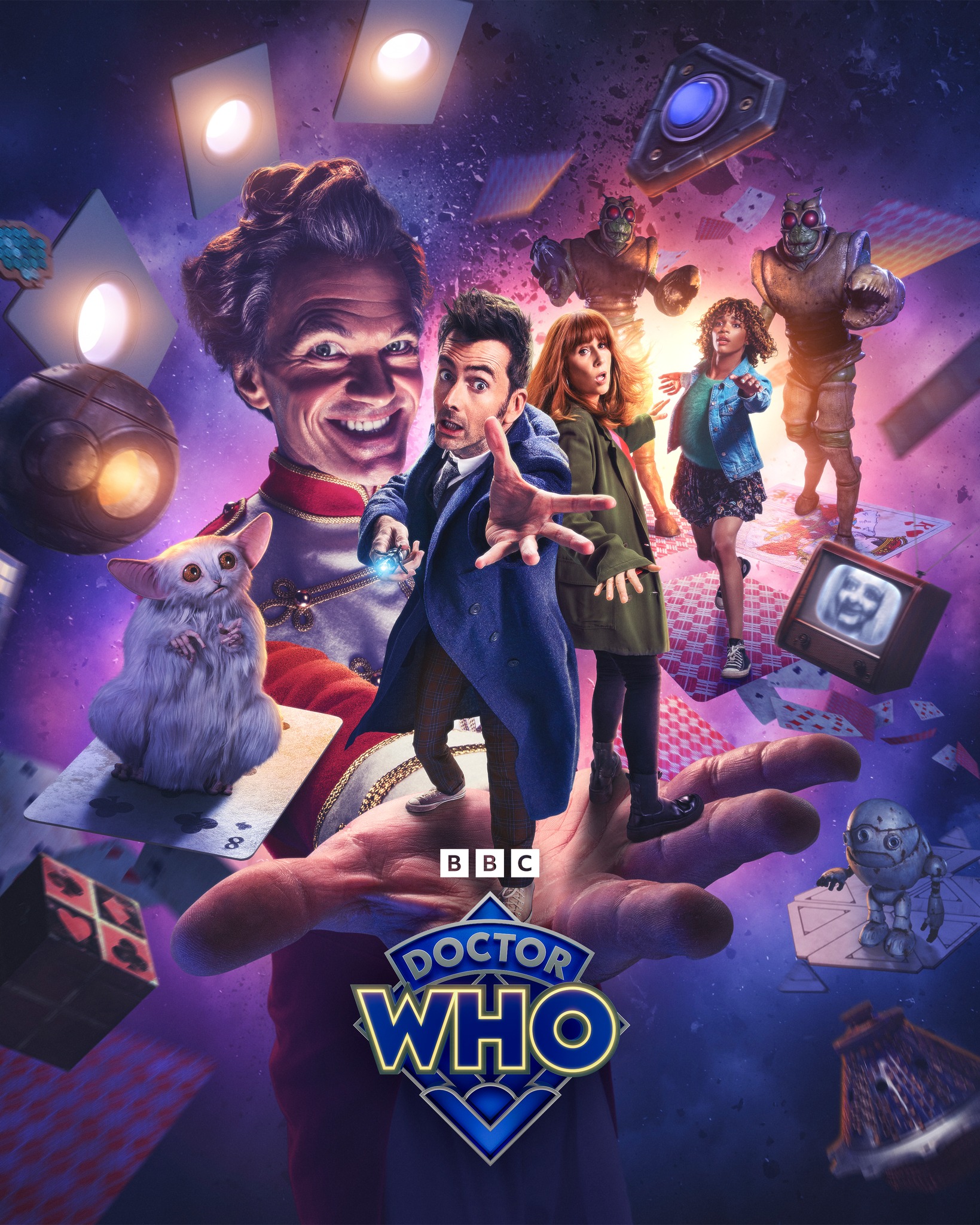 Doctor Who Hypnoweb : Affiche promotionnelle des épisodes spéciaux des 60 ans