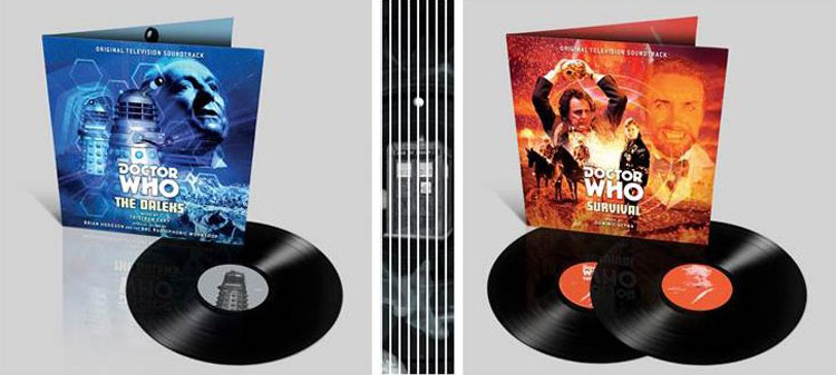 Doctor Who Hypnoweb : OST The Daleks (visuel vinyl)