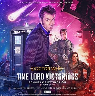 Doctor Who Time Lord Victorious : Jaquette Audio Echoes of Extinction